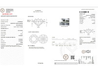 14 krt gouden ring met diamant 6,98 crt - afbeelding 2 van  6