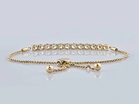 14 kt geelgouden armband met 2,12 cts natuurlijke diamant - afbeelding 3 van  7