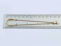 14 kt geelgouden armband met 2,12 cts natuurlijke diamant - afbeelding 6 van  7