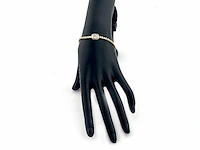 14 kt geelgouden armband met 2,93 cts laboratoriumgekweekte diamant - afbeelding 2 van  8