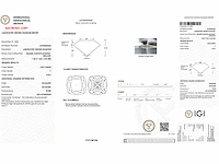 14 kt geelgouden ring met 2,05 cts laboratoriumgekweekte diamant - afbeelding 6 van  9