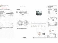 14 kt geelgouden ring met 2,09 cts laboratoriumgekweekte diamant - afbeelding 2 van  10