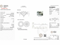14 kt geelgouden ring met 2,11 cts laboratoriumgekweekte diamant - afbeelding 4 van  8