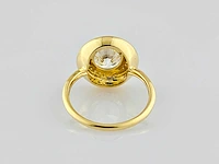 14 kt geelgouden ring met 2,11 cts laboratoriumgekweekte diamant - afbeelding 5 van  8