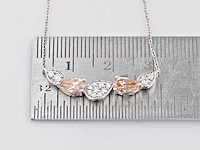 14 kt witgouden ketting met hanger van 1,33 cts laboratoriumgekweekte diamant - afbeelding 7 van  7