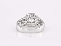 14 kt witgouden ring met 1,97 cts laboratoriumgekweekte diamant - afbeelding 4 van  6