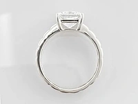 14 kt witgouden ring met 2,01 cts laboratoriumgekweekte diamant - afbeelding 9 van  9