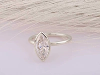 14 kt witgouden ring met 2,01 cts laboratoriumgekweekte diamant - afbeelding 6 van  8