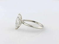 14 kt witgouden ring met 2,01 cts laboratoriumgekweekte diamant - afbeelding 8 van  11