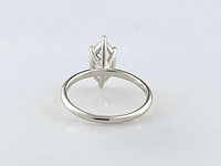 14 kt witgouden ring met 2,01 cts laboratoriumgekweekte diamant - afbeelding 9 van  11