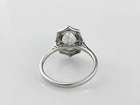 14 kt witgouden ring met 2,04 cts laboratoriumgekweekte diamant - afbeelding 9 van  11