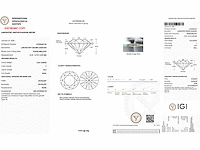 14 kt witgouden ring met 2,05 cts laboratoriumgekweekte diamant - afbeelding 4 van  10
