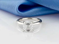 14 kt witgouden ring met 2,06 cts laboratoriumgekweekte diamant - afbeelding 3 van  11