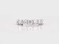 14 kt witgouden ring met 2,53 cts laboratoriumgekweekte diamant - afbeelding 5 van  8