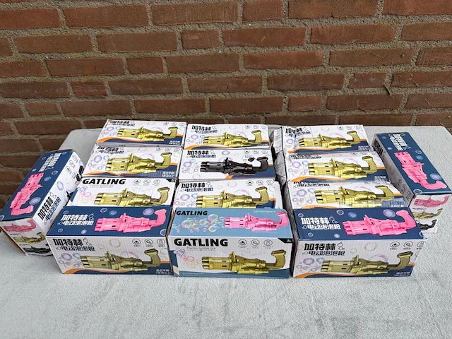 14 roze bellenblaasmachines - afbeelding 2 van  3