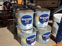 14 x 2.5l aqua hoogglanslak histor, wit - afbeelding 1 van  5