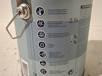 14 x 2.5l aqua hoogglanslak histor, wit - afbeelding 3 van  5