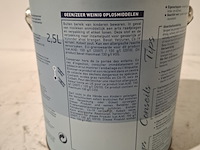 14 x 2.5l aqua hoogglanslak histor, wit - afbeelding 4 van  5