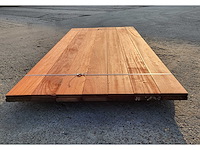 14 x padouk planken 21 x 140mm , lengte 215cm (4.2m2) - afbeelding 4 van  5