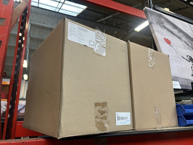 140x opbergbak/stapelbak voor schroeven, blauw - afbeelding 3 van  3