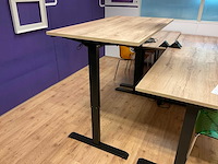 140x80cm elektrisch zit-sta bureautafel - afbeelding 2 van  5