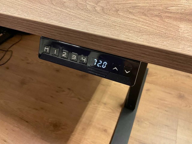 140x80cm elektrisch zit-sta bureautafel - afbeelding 3 van  4