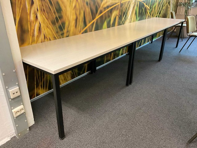 140x80cm vergadertafel (10x) - afbeelding 2 van  4