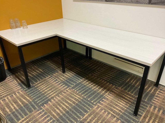 140x80cm vergadertafel (10x) - afbeelding 3 van  4