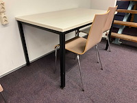 140x80cm vergadertafel (8x) - afbeelding 2 van  2