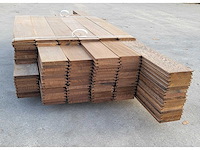 142m1 thermo wenge 18 x 135 mm b fix, diverse lengtes - afbeelding 2 van  6