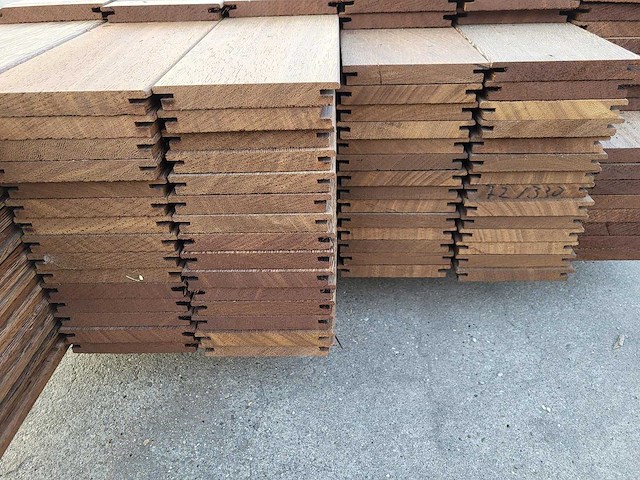 142m1 thermo wenge 18 x 135 mm b fix, diverse lengtes - afbeelding 3 van  6