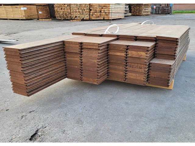 142m1 thermo wenge 18 x 135 mm b fix, diverse lengtes - afbeelding 5 van  6