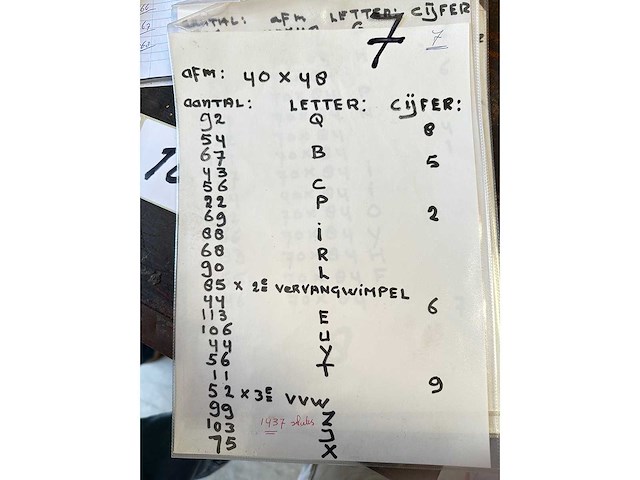 1437 signaalvlaggen box 7 - afbeelding 2 van  2
