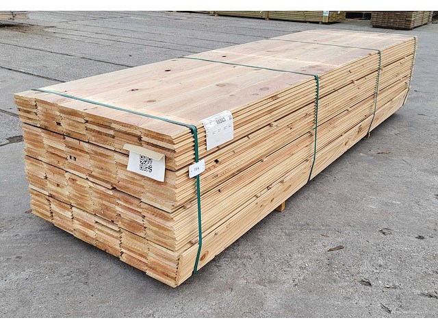 144m2 douglas vloerdelen 18 x 175 mm, lengte 360cm ( 229x ) - afbeelding 2 van  4