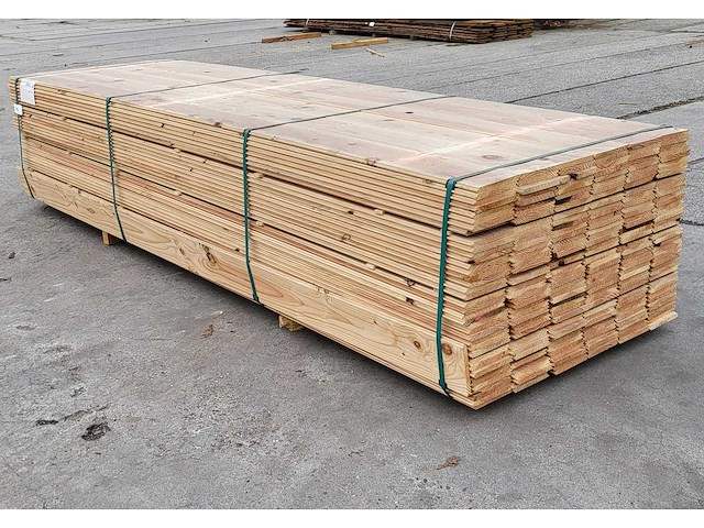 144m2 douglas vloerdelen 18 x 175 mm, lengte 360cm ( 229x ) - afbeelding 4 van  4