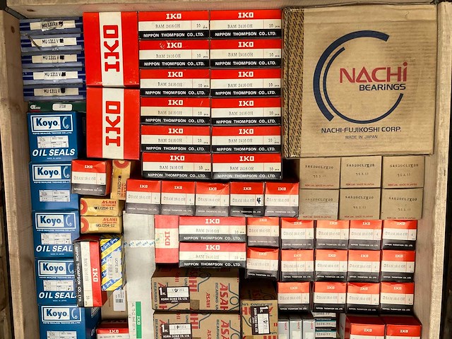 146 kg net bearings from skf, fag, ina, ntn, snr, nsk, iko, koyo, torrington, nke and others - afbeelding 3 van  7