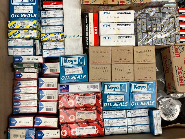 146 kg net bearings from skf, fag, ina, ntn, snr, nsk, iko, koyo, torrington, nke and others - afbeelding 6 van  7