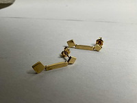 14k gouden oorbellen (2,7 gram) - afbeelding 2 van  4