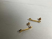 14k gouden oorbellen (2,7 gram) - afbeelding 3 van  4
