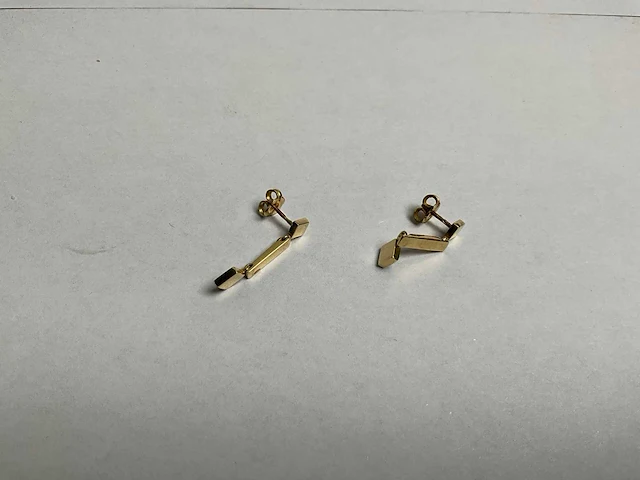 14k gouden oorbellen (2,7 gram) - afbeelding 1 van  4