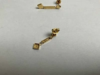 14k gouden oorbellen (2,7 gram) - afbeelding 4 van  4
