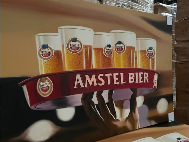 14x canvas schilderij amstel 90x60 - afbeelding 3 van  5