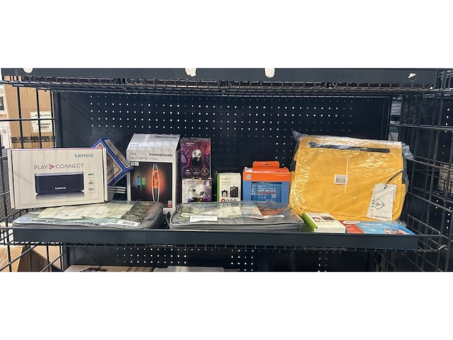14x elektronica en diverse artikelen w.o. lavalamp, discobal w.o. innovagoods, lenco, nedis - afbeelding 1 van  10