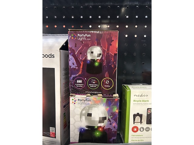 14x elektronica en diverse artikelen w.o. lavalamp, discobal w.o. innovagoods, lenco, nedis - afbeelding 8 van  10