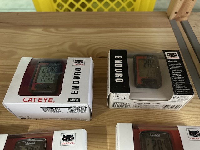 14x fietscomputer cat eye - afbeelding 3 van  8