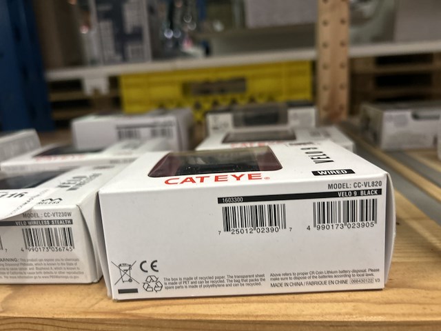 14x fietscomputer cat eye - afbeelding 6 van  8