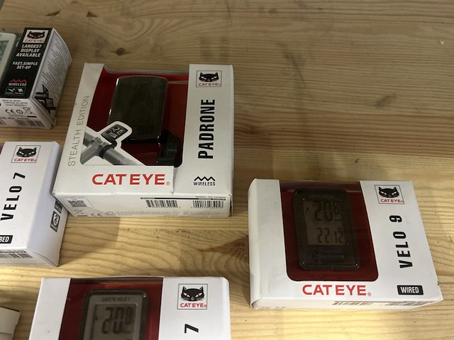 14x fietscomputer cat eye - afbeelding 8 van  8