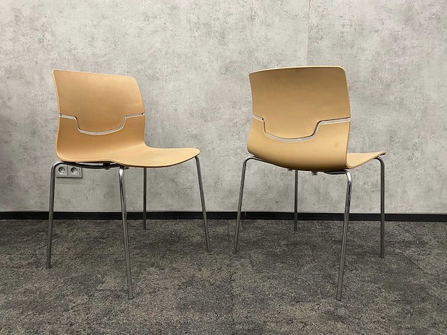 14x gaber slot - nestelbare kantinestoel - afbeelding 3 van  10