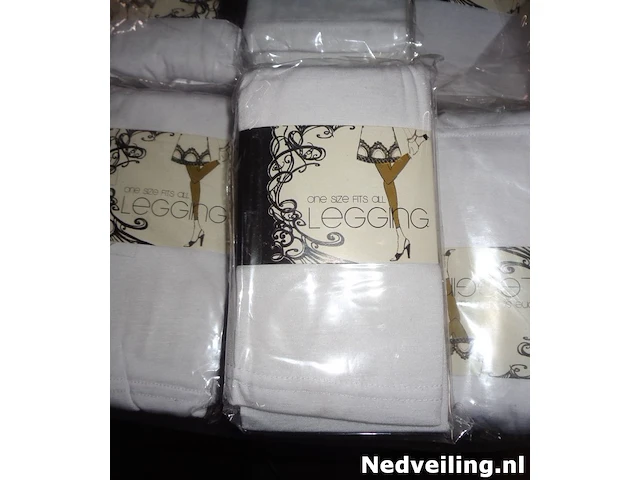 14x legging wit one size - afbeelding 2 van  3