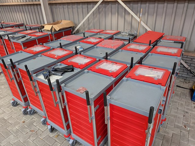 14x modulaire schoonmaakwagen - afbeelding 3 van  8